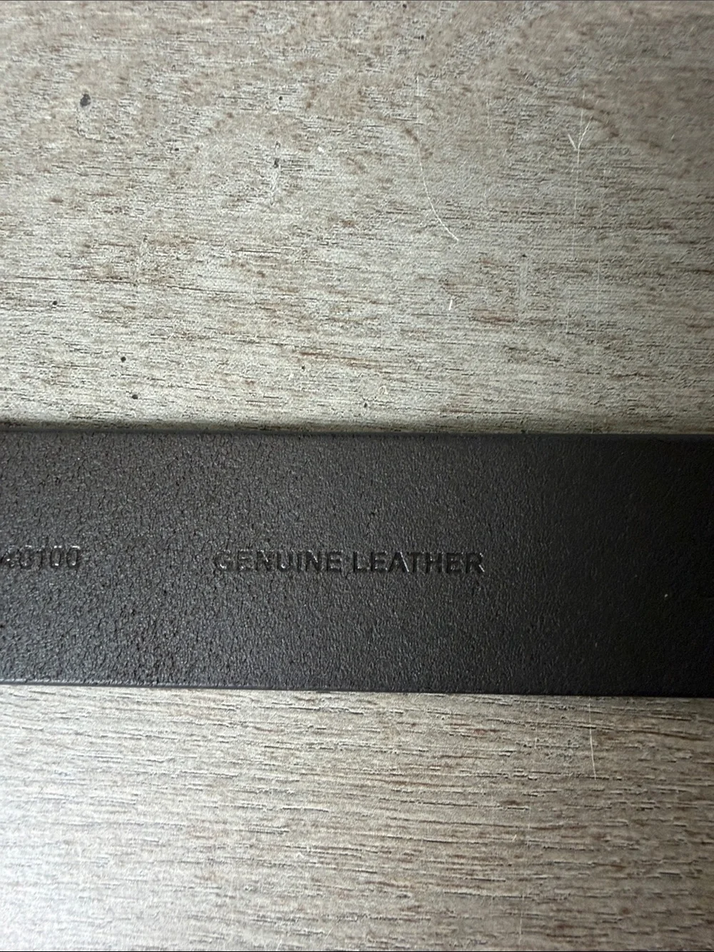 James Campbell Dark Brown Leather Men's Belt with Gunmetal Buckle